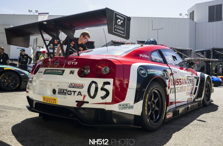 AIM Autosport Nissan Nismo GTR GT3, equipped with Brembo Racing brakes.