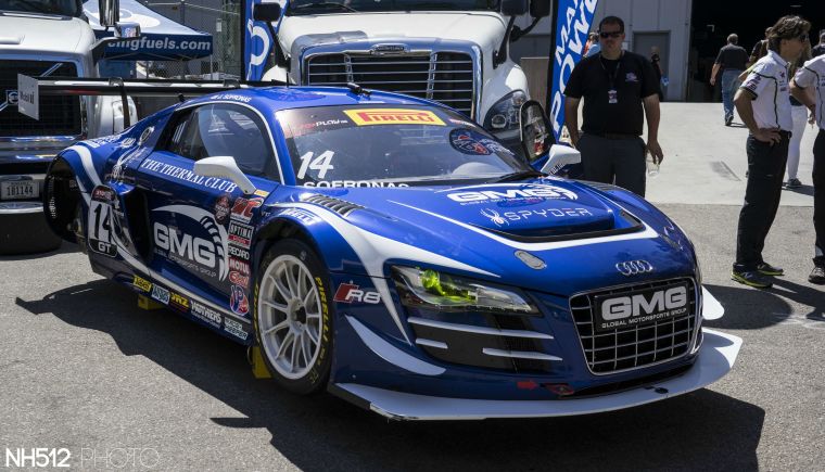 GMG Racing Audi R8 LMS, Equipped with Brembo Racing brakes and Sabelt harnesses